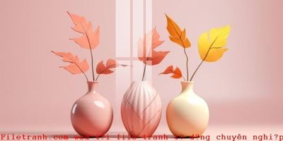 File gốc File gốc in tranh tổng hợp K50868 (in lụa) trang trí tường