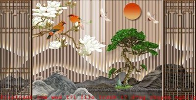 File tranh trang trí File gốc in tranh tổng hợp K50928 (file gốc)