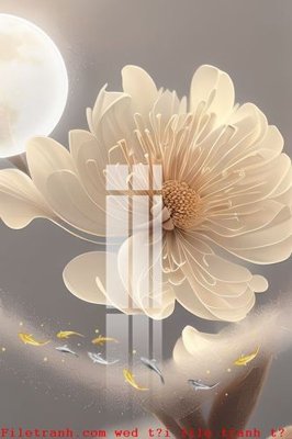 File in trần File gốc in tranh tổng hợp K51006 (bản gốc) mây trời