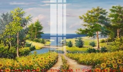 File tranh File gốc in tranh tổng hợp K51073 (file gốc) chuẩn màu in