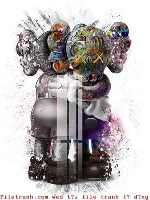 File tranh File gốc in tranh tổng hợp K51207 (gốc) in trên kính