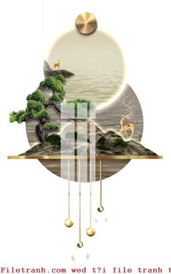 File PSD File gốc in tranh tổng hợp K51255 (bản gốc) chất lượng nhất