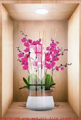 File in mica File gốc in tranh tổng hợp K51354 (bản gốc) sắc sảo