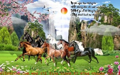 Download file gốc File gốc in tranh tổng hợp K51412 (in mica) 3D