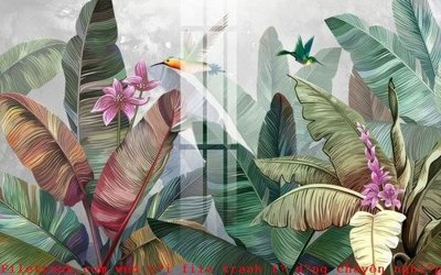 File tranh PSD File gốc in tranh tổng hợp K51599 chất lượng cao