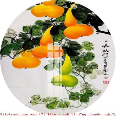 File gốc File gốc in tranh tổng hợp K52069 (AI/EPS) cho in ấn