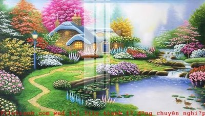 File ảnh gốc File gốc in tranh tổng hợp K52193 không vỡ nét