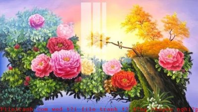 File gốc File gốc in tranh tổng hợp K52207 (cho in 3D) độc đáo