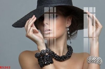 File in trần File gốc in tranh tổng hợp K5262 (bản gốc) phong cảnh