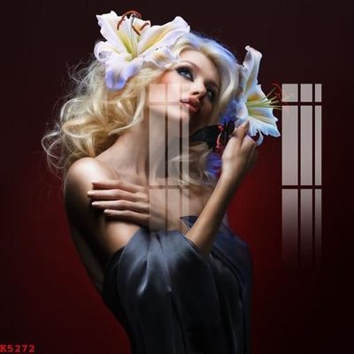 Download file gốc File gốc in tranh tổng hợp K5272 (in lụa) hoa lá