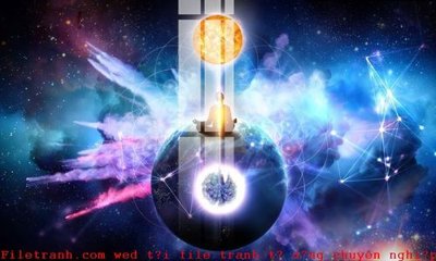 File gốc in tráng gương File gốc in tranh tổng hợp K52756 chi tiết