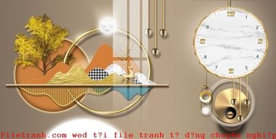 File PSD File gốc in tranh tổng hợp K52946 (gốc) nhiều lớp (multi-layer)