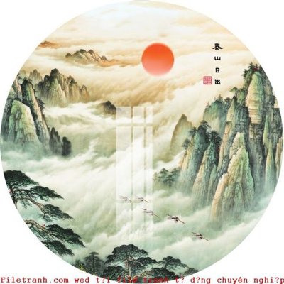 File in lụa File gốc in tranh tổng hợp K53050 (phong cảnh) File gốc in tranh tổng hợp K53050