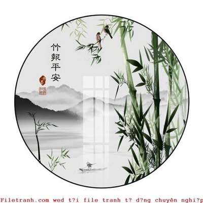 File PSD File gốc in tranh tổng hợp K53119 (bản gốc) độ phân giải cao