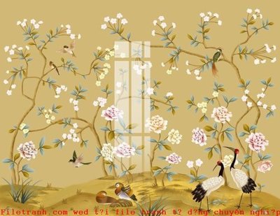 File ảnh File gốc in tranh tổng hợp K53134 (gốc) cho trang trí nhà hàng