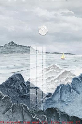 File ảnh gốc File gốc in tranh tổng hợp K53196 không vỡ nét