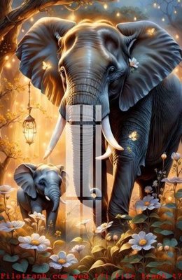 File tranh in trần 3D File gốc in tranh tổng hợp K53488 (ảnh gốc)