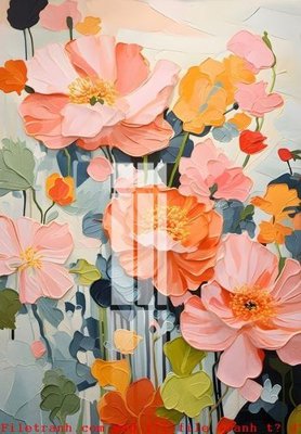 File in trần File gốc in tranh tổng hợp K53520 (bản gốc) phong cảnh