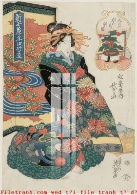 File ảnh gốc File gốc in tranh tổng hợp K53815 không vỡ nét