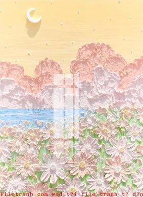 File gốc File gốc in tranh tổng hợp K53983 (in lụa) trang trí tường