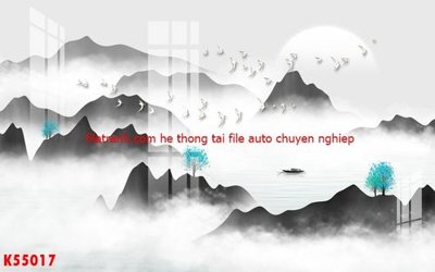 File in ấn File gốc in tranh tổng hợp K55017 (bản gốc) cao cấp