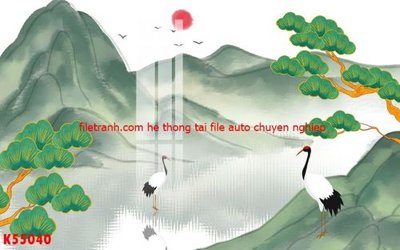 File gốc File gốc in tranh tổng hợp K55040 (trang trí) phòng làm việc