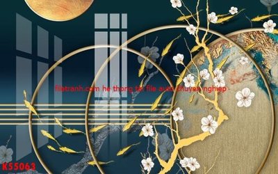 File PSD File gốc in tranh tổng hợp K55063 (chất lượng in ấn)