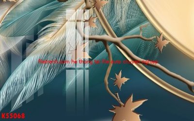 Tải file File gốc in tranh tổng hợp K55068 (PSD) cho in tranh 3D