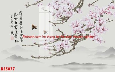 Mua file gốc File gốc in tranh tổng hợp K55077 (chất lượng) tại Filetranh.com