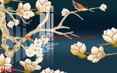 File gốc File gốc in tranh tổng hợp K55083 (in ấn) màu sắc trung thực