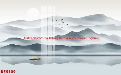 File gốc File gốc in tranh tổng hợp K55109 (phong cách) châu Âu