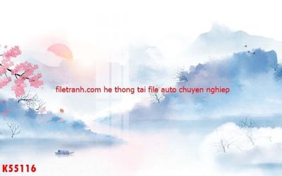 File in ấn File gốc in tranh tổng hợp K55116 (bản gốc) chất lượng cao