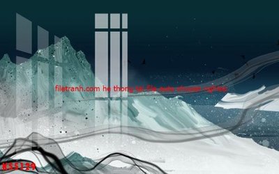 File tranh File gốc in tranh tổng hợp K55129 (gốc) chủ đề thành phố