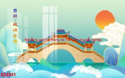 File ảnh File gốc in tranh tổng hợp K55241 (gốc) dùng in Pano