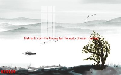 File gốc File gốc in tranh tổng hợp K55259 (in tráng gương) nghệ thuật