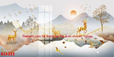 File tranh gốc File gốc in tranh tổng hợp K55322 (bản đẹp) độc quyền