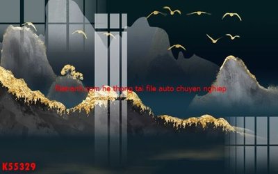 File gốc File gốc in tranh tổng hợp K55329 (thiết kế) cho in ấn