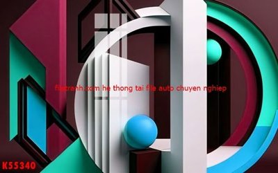 File ảnh gốc File gốc in tranh tổng hợp K55340 không vỡ nét
