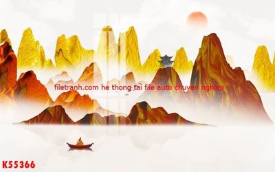 File tranh File gốc in tranh tổng hợp K55366 (ảnh gốc) in trần nhà