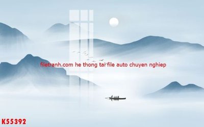 File ảnh gốc File gốc in tranh tổng hợp K55392 (chuyên in mica)