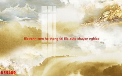 File gốc File gốc in tranh tổng hợp K55409 (cho in UV) siêu nét