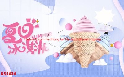 File gốc File gốc in tranh tổng hợp K55434 (in mica) làm bảng hiệu