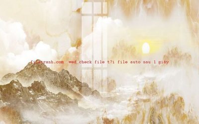 File gốc File gốc in tranh nền tường tổng hợp K55657 (in tráng gương) hiện đại