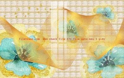 Chi tiết file gốc File gốc in tranh nền tường tổng hợp K55889 (cho in tráng gương)