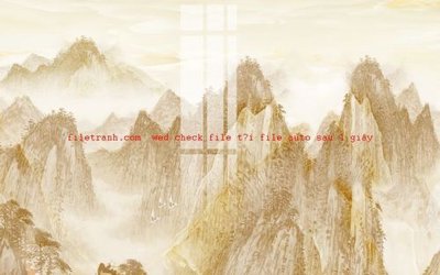 File gốc File gốc in tranh nền tường tổng hợp K55924 (AI/EPS) cho in ấn