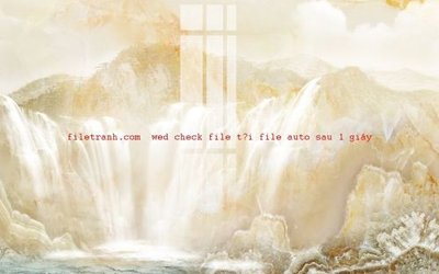 Tải file gốc in lụa File gốc in tranh nền tường tổng hợp K55942 siêu nét