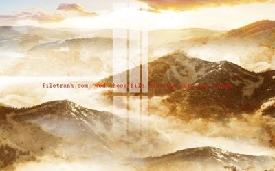 File tranh File gốc in tranh nền tường tổng hợp K56037 (gốc) in backlit film