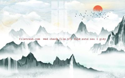 File PSD File gốc in tranh nền tường tổng hợp K56411 (bản gốc) dễ dàng edit