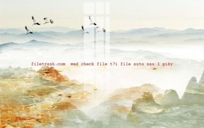 File tranh File gốc in tranh nền tường tổng hợp K56470 (bản gốc) in lụa dán tường