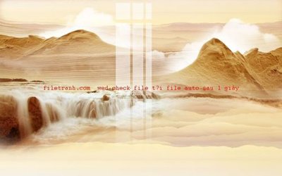 File in trần File gốc in tranh nền tường tổng hợp K56475 (bản gốc) đại dương